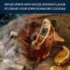 Charcoal Companion Smoked Cocktail Kit and Recipe Cards, Infuse and Enhance Spirits with Applewood Smoke Flavor - 2 of 4