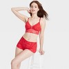 Women's Allover Lace Boy Shorts Underwear - Auden™ - 3 of 4