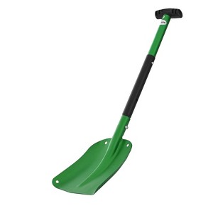 8.5" Wide Aluminum Snow Shovel, Lightweight T-Handle Adjustable Shovel for Driveway, Car & Camping - 1 of 4