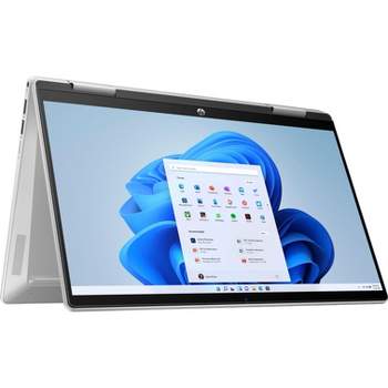 HP Pavilion x360 14” Full HD 2-in-1 Touchscreen Laptop, Intel Core i5-1235U, 8GB RAM, 512GB SSD, Windows 11 Home, Natural Silver