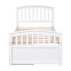 Okak Twin Platform Bed Frame with 6 Drawers  Storage Bedroom Furniture Solid Wood Slats No Box Spring Needed Easy Assembly - 3 of 4