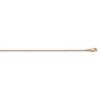 Black Bow Jewelry 0.95mm 14k Rose Gold Solid Box Chain Necklace - 2 of 4