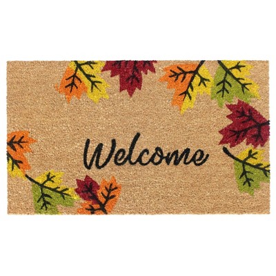 Tufted Welcome Fall Doormat - Raj