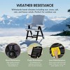 WestinTrends Malibu HDPE Adjustable Highback Folding Patio Dining Chair - 3 of 4