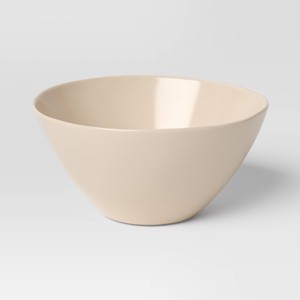 22.58oz Stoneware Aralia Organic Coupe Cereal Bowl Beige - Threshold™ - 1 of 3