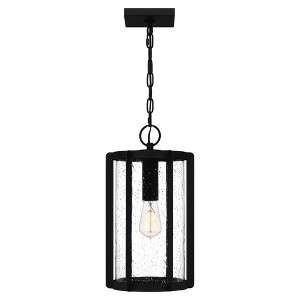 Quoizel Lighting Hazel 1 - Light Pendant in  Earth Black - 1 of 3