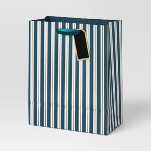 Christmas Legacy Luxe Gift Bag Cub Stripes - Wondershop™ - 1 of 3