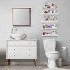 5 Pack 16 Inch Sorbus Long Floating Wall Shelves for Bedroom, Decor, Kitchen, Living Room - for Trophies, Frames, Bookshelf - 2 of 4