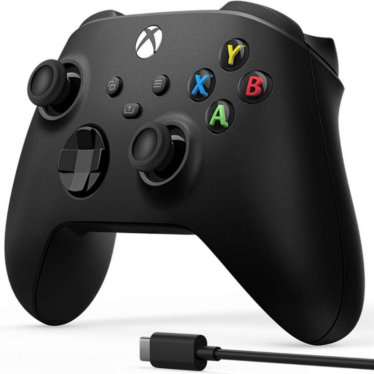Microsoft Xbox Wireless Controller with USB-C Cable, Carbon Black (2-Pack) - thumbnail 3