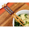 Silver Buffalo Seinfeld "No Soup For You" 20-Ounce Ramen Bowl and Chopstick Set - 4 of 4