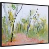 30" x 23" Loop Trail Through Swamp Oak Woodland by Ann Gordon Framed Canvas Wall Art Print - Amanti Art: Modern Lithograph, Polystyrene Frame - 2 of 4