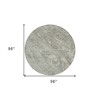 Taupe Beige And Tan Abstract Washable Indoor Outdoor Area Rug - 3 of 4