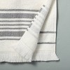 Multistripe Bath Towels Cream/gray - Hearth & Hand™ With Magnolia : Target