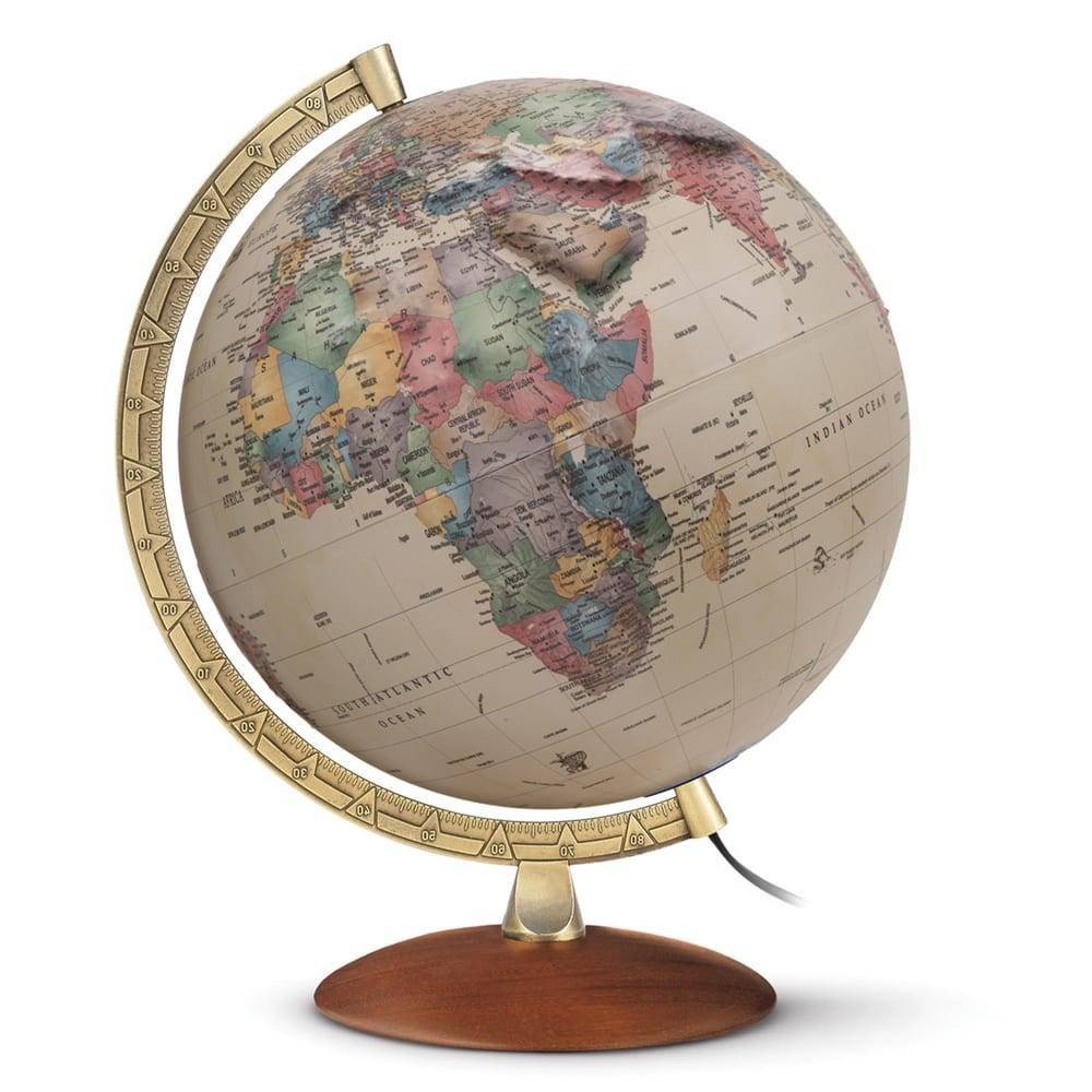 Photos - Other interior and decor Athens Antique Physical Relief Globe - Waypoint Geographic