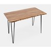 Starlight Canyon Home,Brown Acacia and Metal Counter Height Dining Table for Kitchen or Dining Room - 2 of 4