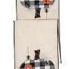 C&F Home 14" x 72" Franklin Black Boo Halloween Table Runner - 3 of 3