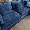 Mocamel  112" Oversized Modular Sofa, L-Shaped Cloud Couch with Ottoman & Memory Foam - 2 of 4