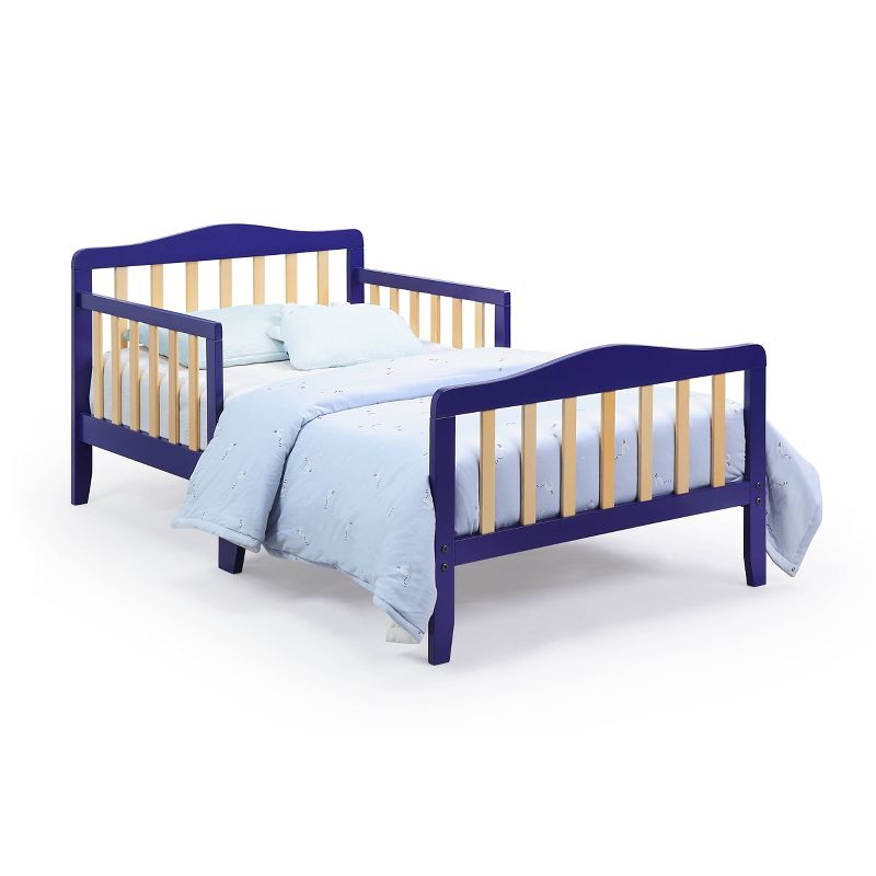 Olive &#38; Opie Twain Toddler Bed - Blue/Natural, 4 of 7