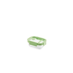 Lekue 100% Airtight Rectangular Glass Food Storage Container, 13 oz - 1 of 3