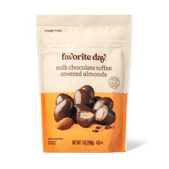Milk Chocolate Toffee Covered Almonds Candy - 7oz - Favorite Day™