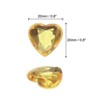 Unique Bargains Acrylic Flat Back Heart DIY Crafting Decor Jewelry Rhinestone 20 Pcs - 2 of 4