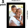 Americanflat 5 Pack of Picture Frames - Plexiglass Cover - 2 of 4