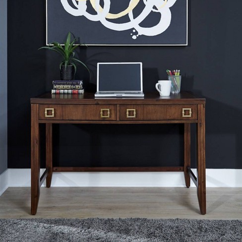 Bungalow Student Desk Medium Brown Home Styles Target