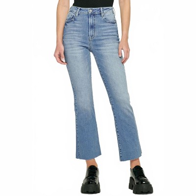 Women's Darcy Clean Cut High Rise Cropped Flare Jeans - HIDDEN