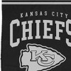 NFL Kansas City Chiefs Midnight Logo Cozy Knit Blanket - 2 of 2