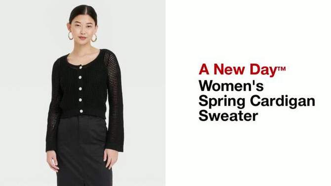 Women's Spring Cardigan Sweater - A New Day™, 2 of 9, play video