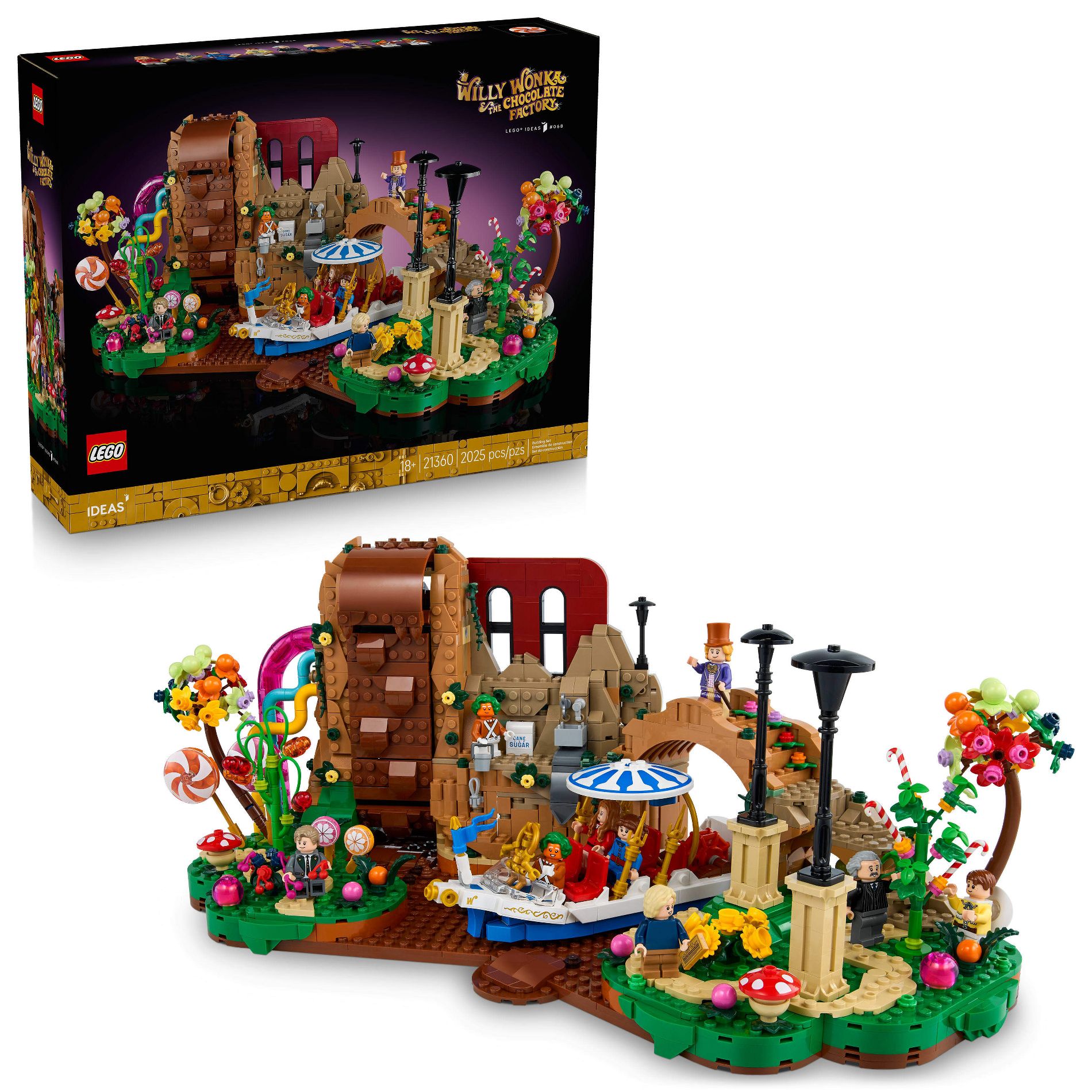 LEGO Ideas Willy Wonka & the Chocolate Factory 21360