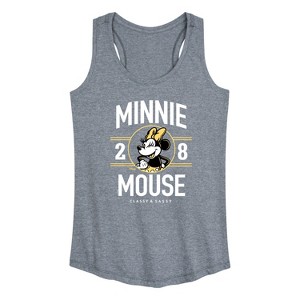 Women's - Disney - Minnie Mouse Graphic Racerback Tank - 1 of 4