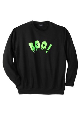 KingSize Men's Big & Tall Graphic Fleece Sweatshirt