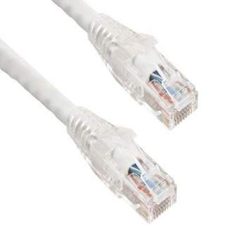 Philips 50' Cat6 Flat Ethernet Cable - White : Target