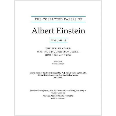 The Collected Papers of Albert Einstein, Volume 15 (Translation Supplement) - (Paperback)