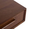 Kate & Laurel All Things Decor 18"x12"x6" McCutcheon Wood Storage Shelf Walnut Brown - 3 of 4