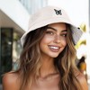 Dalix Butterfly Cotton Bucket Hat Lightweight Outdoor Travel Beach Everyday Womens - 4 of 4