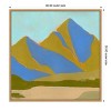Amanti Art High California Hills III by Jacob Green Framed Canvas Wall Art - 4 of 4