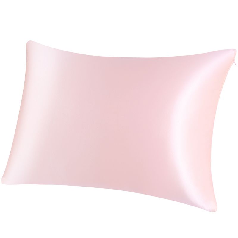 PiccoCasa Silk Pillowcase with Zipper for Hair and Skin Pillowcases 1 Pc, 1 of 5