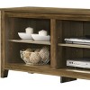 GlasFlength TV Stands and Consoles Entertainment Center with Open Shelves and Cable Management for Living Room, Brown, 15.5"*70"*23" - 3 of 4