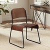 55 Downing Street Mael Modern Bentwood and Steel Chair - 2 of 4