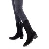 Refresh Women's Italian Western Suede Boots 172127 - 3 of 4