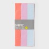 20ct Banded Tissue Coral Lavender Light Blue - Spritz™ - 3 of 3