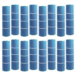 Hurricane 16 Pack HF7489-04M Elite Aseptic Pool Filter Cartridge for PA112, Unicel C-7489, Filbur FC-1275, Hayward Super-Star-Clear C-4500, C-4520 - 1 of 4