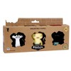 Zuru Fuggler 2.5 Inch Figure 3-Pack | Black/White, Yellow, Black - 2 of 4