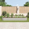 vidaXL Garden Raised Bed, Garden Planter for Flowers and, Galvanized Steel - 2 of 4