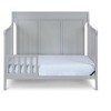 PAGED 4 in 1 Crib Convertible Baby Bed Frame with Headboard and Adjustable Mattress Heights for Bedroom - 4 of 4