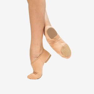 Women's Canvas Jazz Shoes by So Danca JZ75L-Jada Sand Nude - 1 of 2