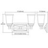 Thomas Lighting Sinclair 2 - Light Vanity in  Brushed Nickel - 2 of 2