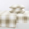 Soft Polar Fleece Plaid Sheet Set - Great Bay Home - 4 of 4